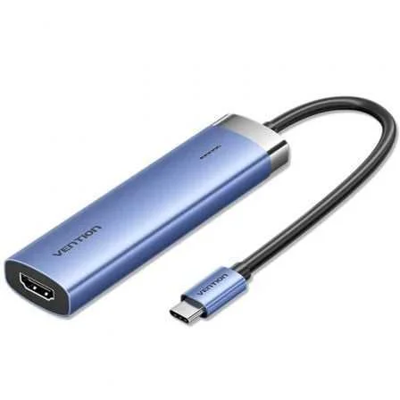 Docking Usb Tipo-C Vention Tgesb/ 3xusb/ 1xhdmi/ .