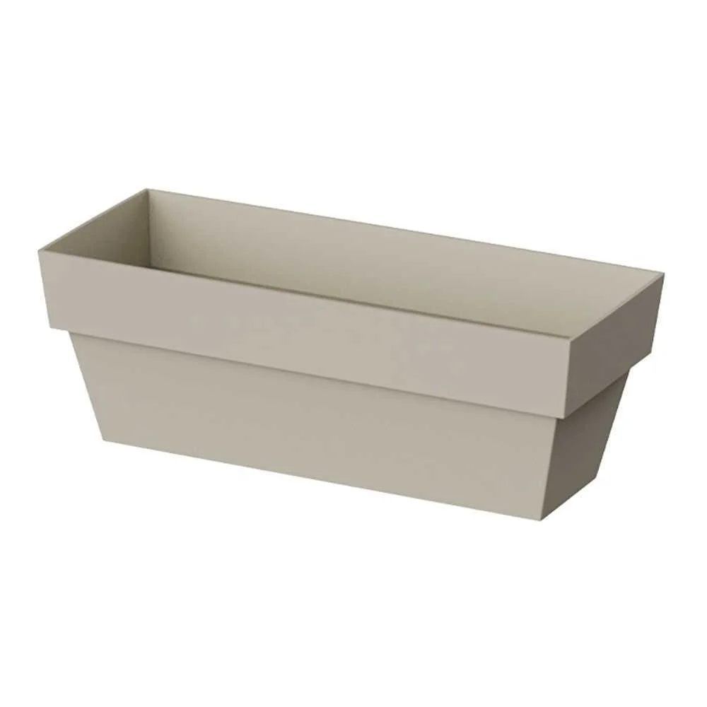 Tipo: Jardinera<br>color: Ecru<br>marca: Plastiken<br>medida: 12 X 30 Cm<br>