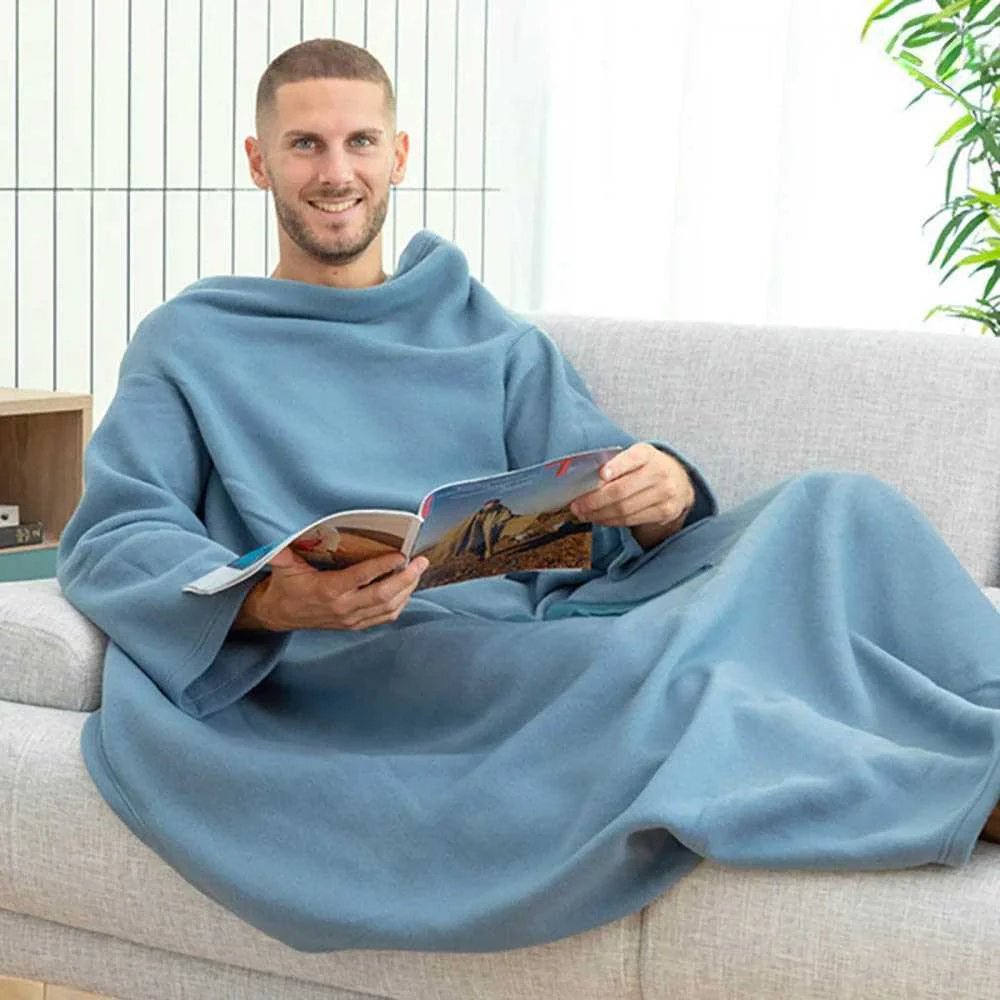 Color: Azul<br>material: Poliéster<br>marca: Innovagoods<br>tipo: Batamanta Individual<br>caracterís