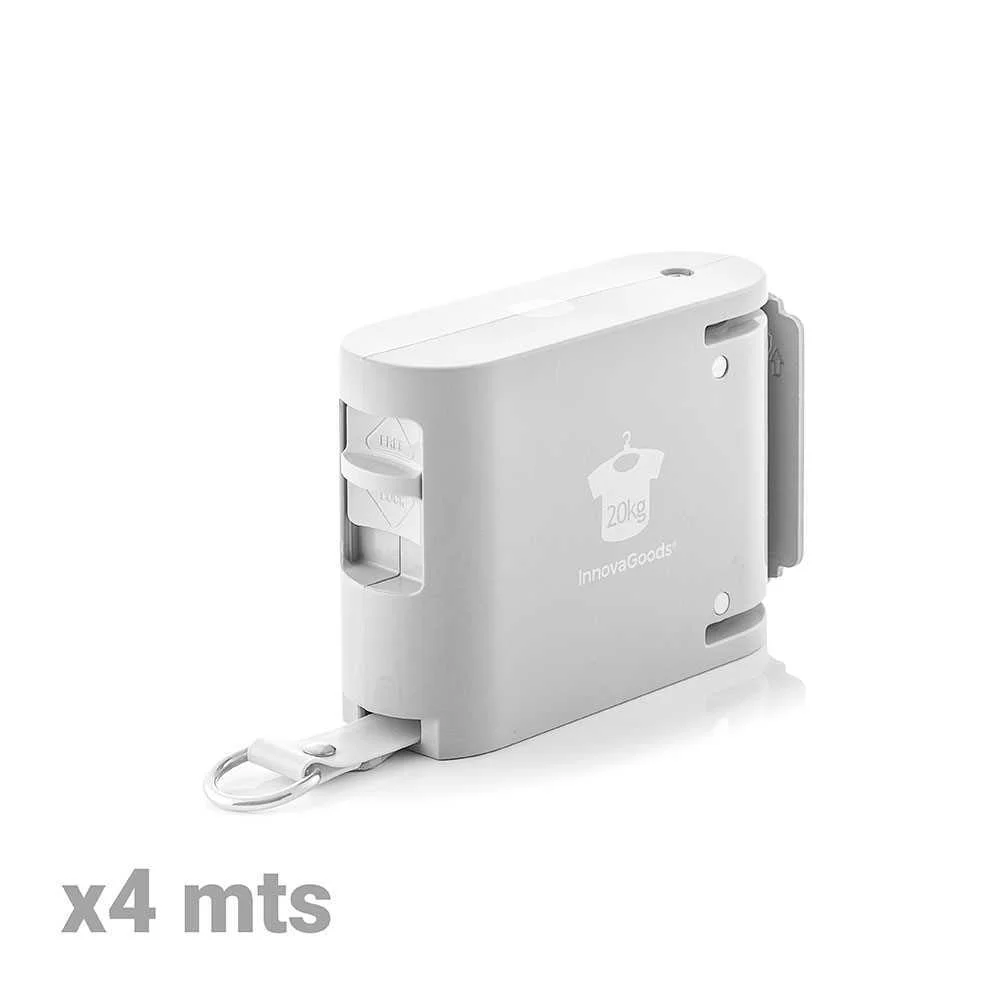 Material: Abs<br>marca: Innovagoods<br>tipo: Tendedero Retráctil<br>características: Dispone de Una 