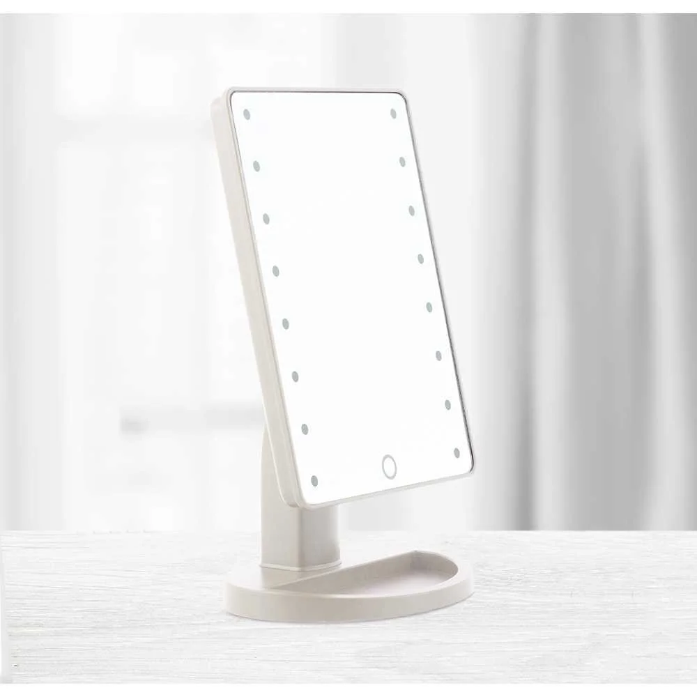 Color: Gris<br>alimentação: 4 X AA (No Incluidas)<br>tipo: Espejo Led<br>marca: Innovagoods<br>carac