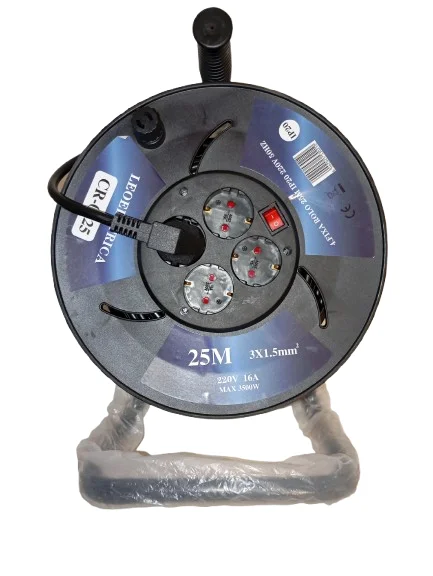Extensão com Enrolador 3x1.5mm 25m 220v