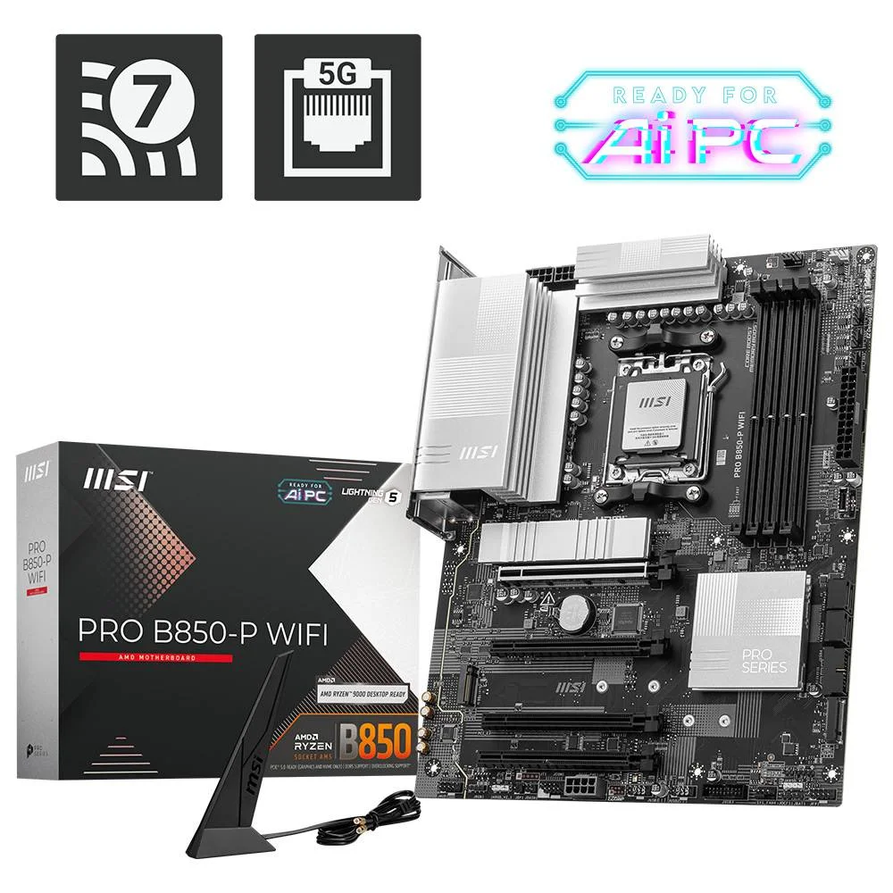 Motherboard Atx Msi Pro B850-P Wifi Sktam5