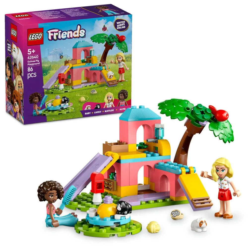 Lego Friends: Parque para Porquinhos-Da-Índia | Idades 5+ | 86 Peças | Item 42640