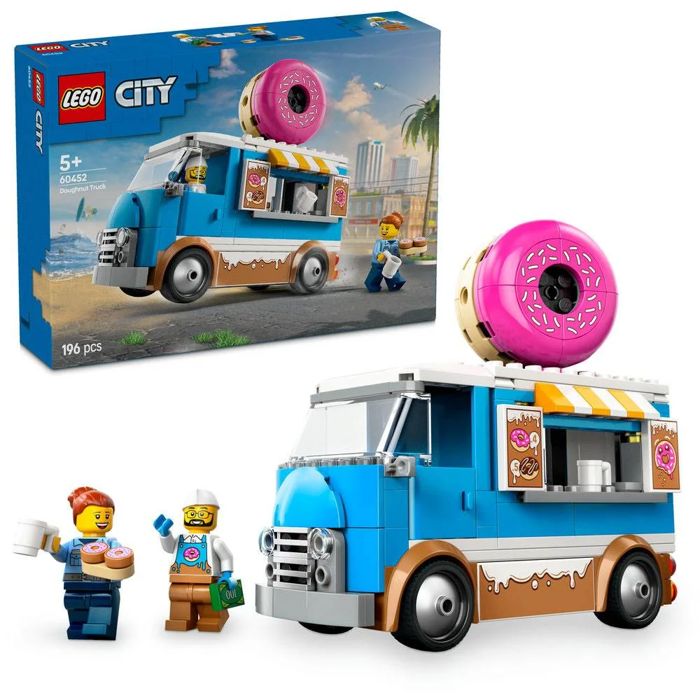 LEGO City: Carrinha de Dónutes | Idades 5+ | 196 .