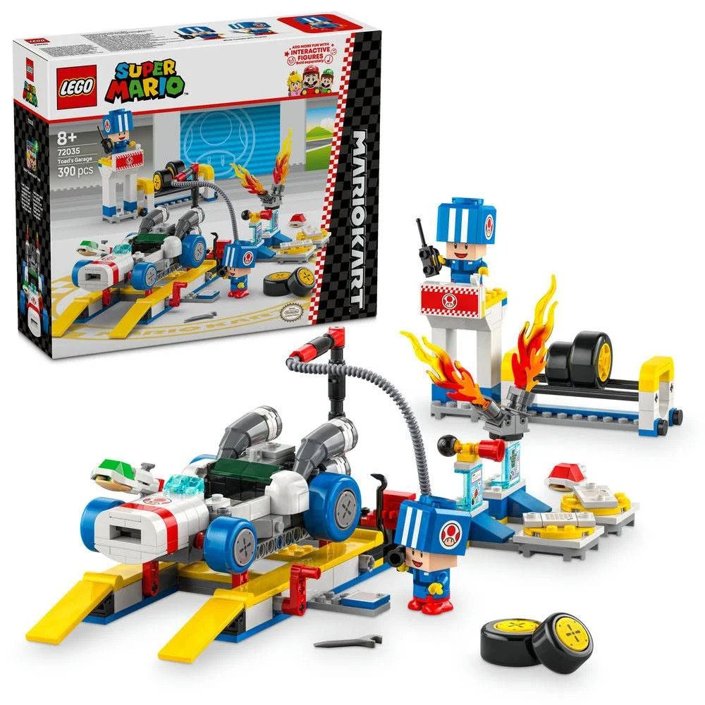 LEGO Super Mario: Mario Kart - Garagem do Toad | .