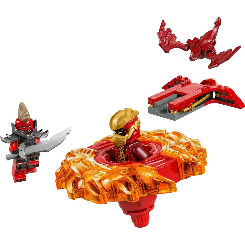 Lego Ninjago: Spinner de Spinjitzu do Dragão do Kai | Idades 6+ | 54 Peças | Item 71823