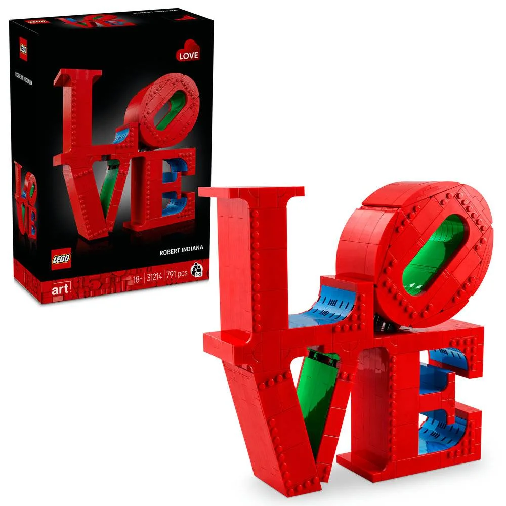 Lego Art: Love | Idades 18+ | 791 Peças | Item 31214