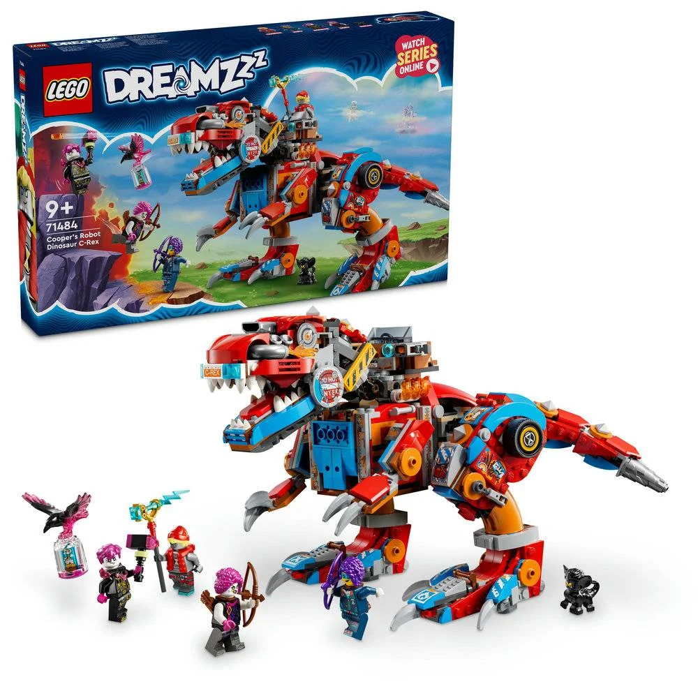 LEGO DREAMZzz: Robô Dinossauro C-Rex do Cooper | .
