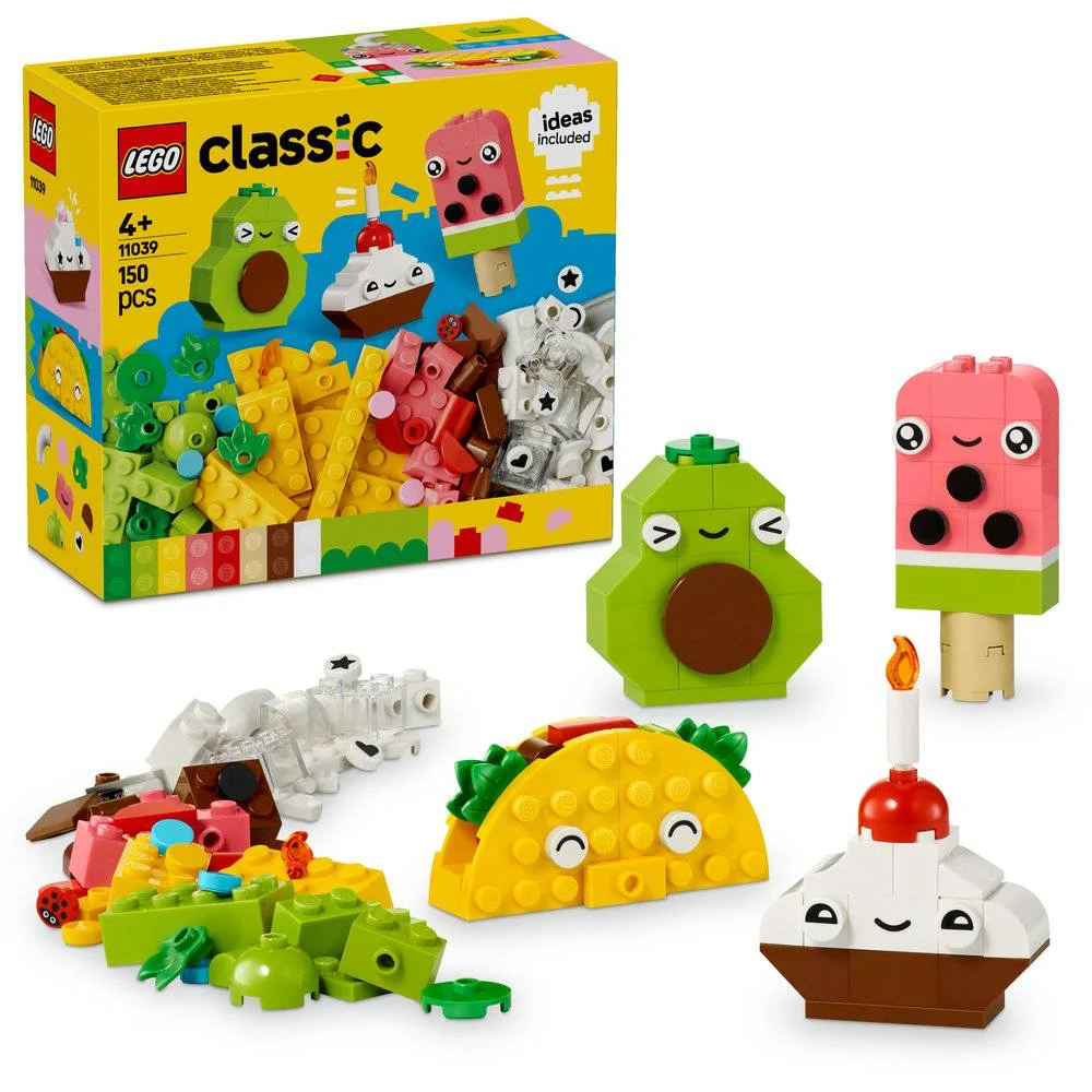 LEGO Classic: Amigos Alimentos Criativos | Idades.