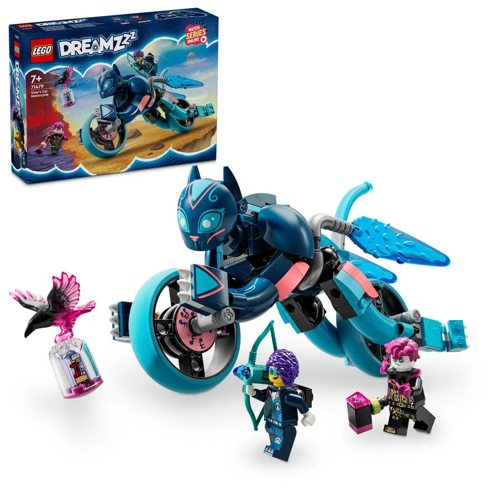 Lego Dreamzzz: a Mota-Gato da Zoey | Idades 7+ | 226 Peças | Item 71479