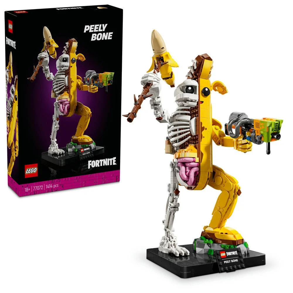 Lego Fortnite: Peely Bone | Idades 18+ | 1414 Peças | Item 77072