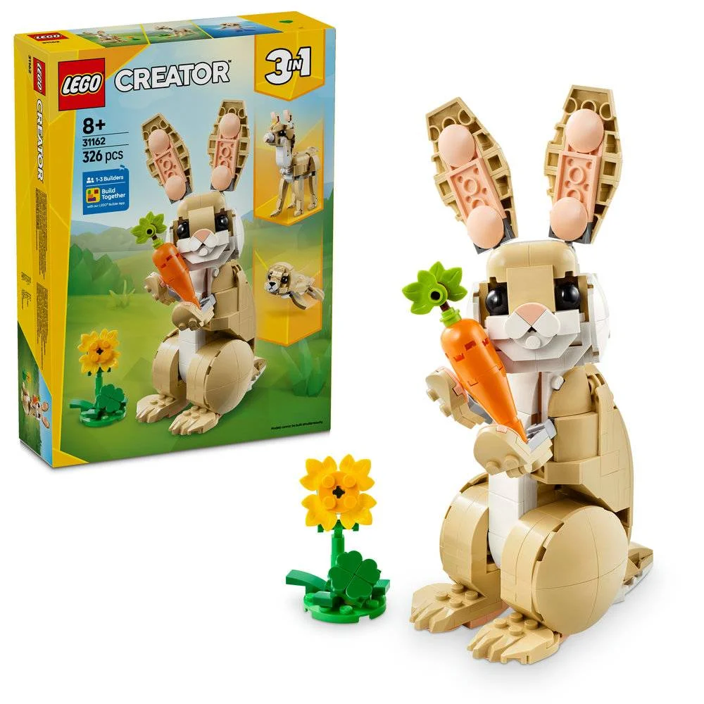 LEGO Creator 3-in-1: Coelhinho Adorável | Idades .