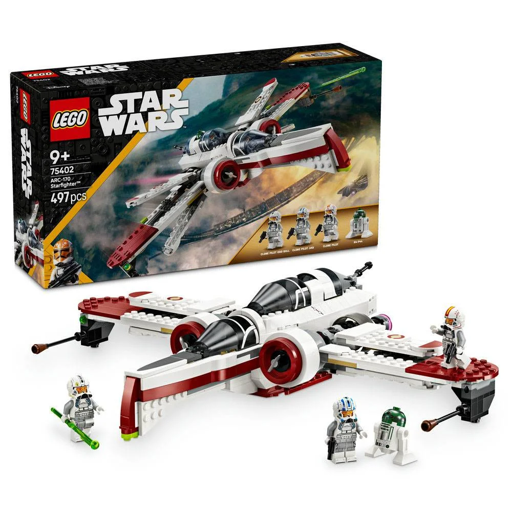 LEGO Star Wars: ARC-170 Starfighter | Idades 9+ |.