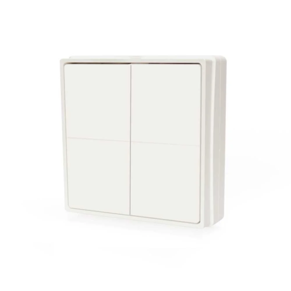 Shelly Blu Wall Switch 4 interrutor sem fios + ad.