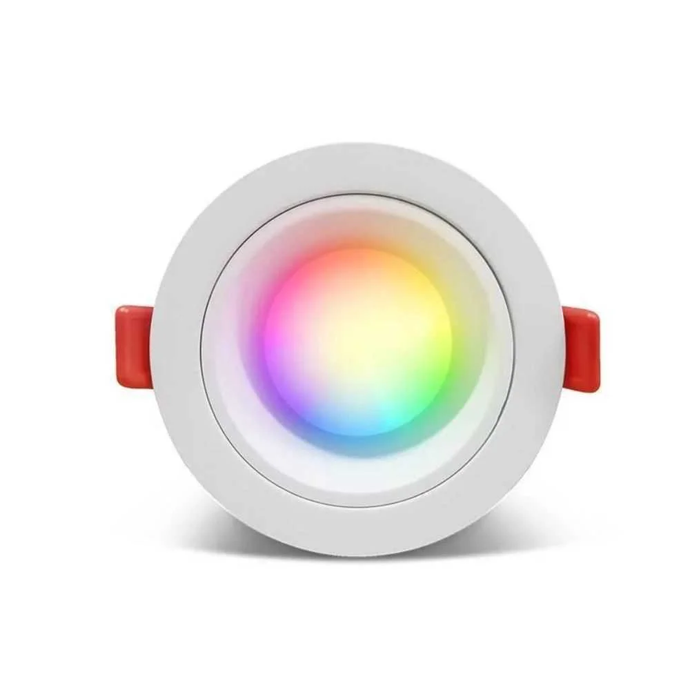 Gledopto Gl-D-006p Zigbee Pro (Zigbee 3.0 + Recetor Rf) Luminária Embutida LED Inteligente (550 Lúme