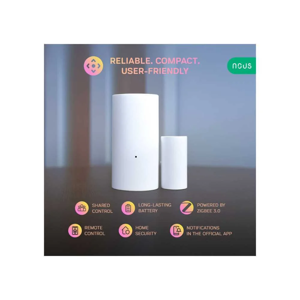 Nous E3 Smart Tuya Zigbee Wireless Door/Openness Sensor