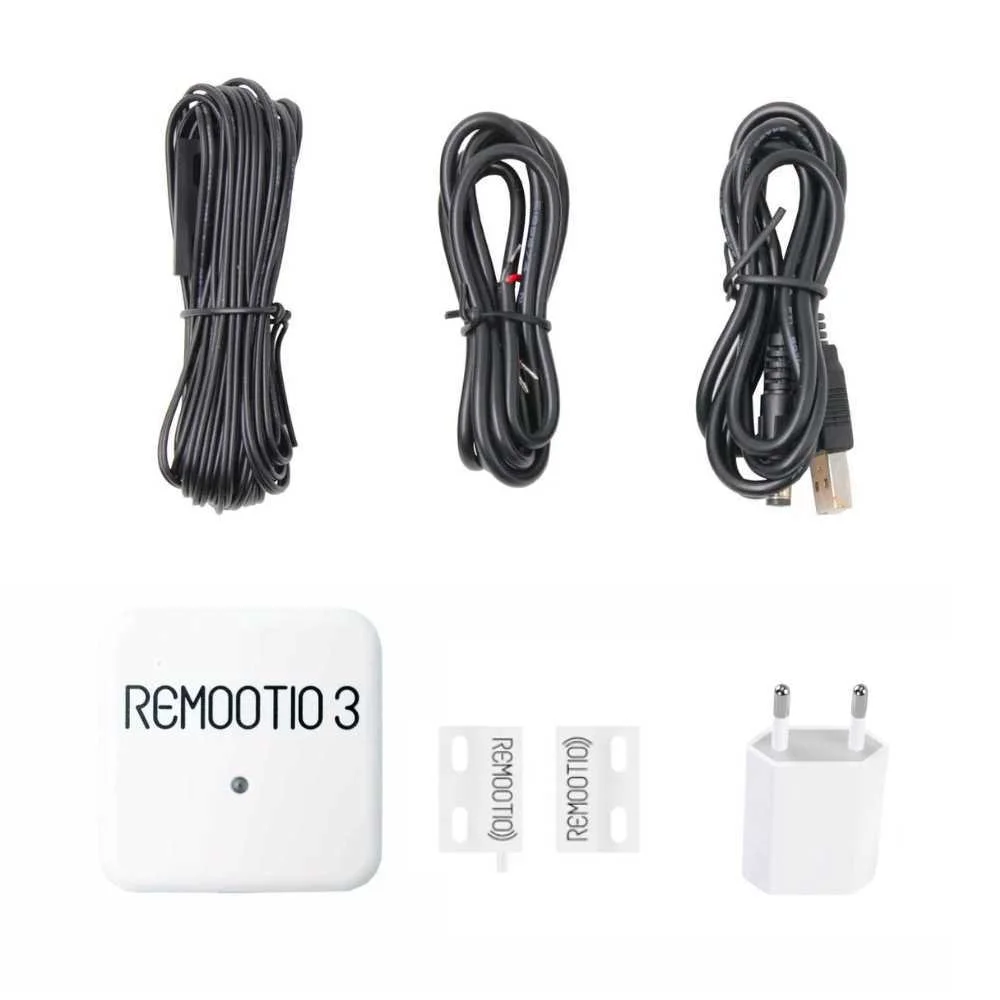 Remootio 3 + Sensor + Adaptador de alimenta??o Mu.