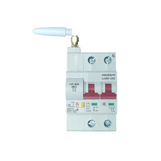 Mini disjuntor inteligente Wi-Fi Wdyk Mcb 16a 2p .
