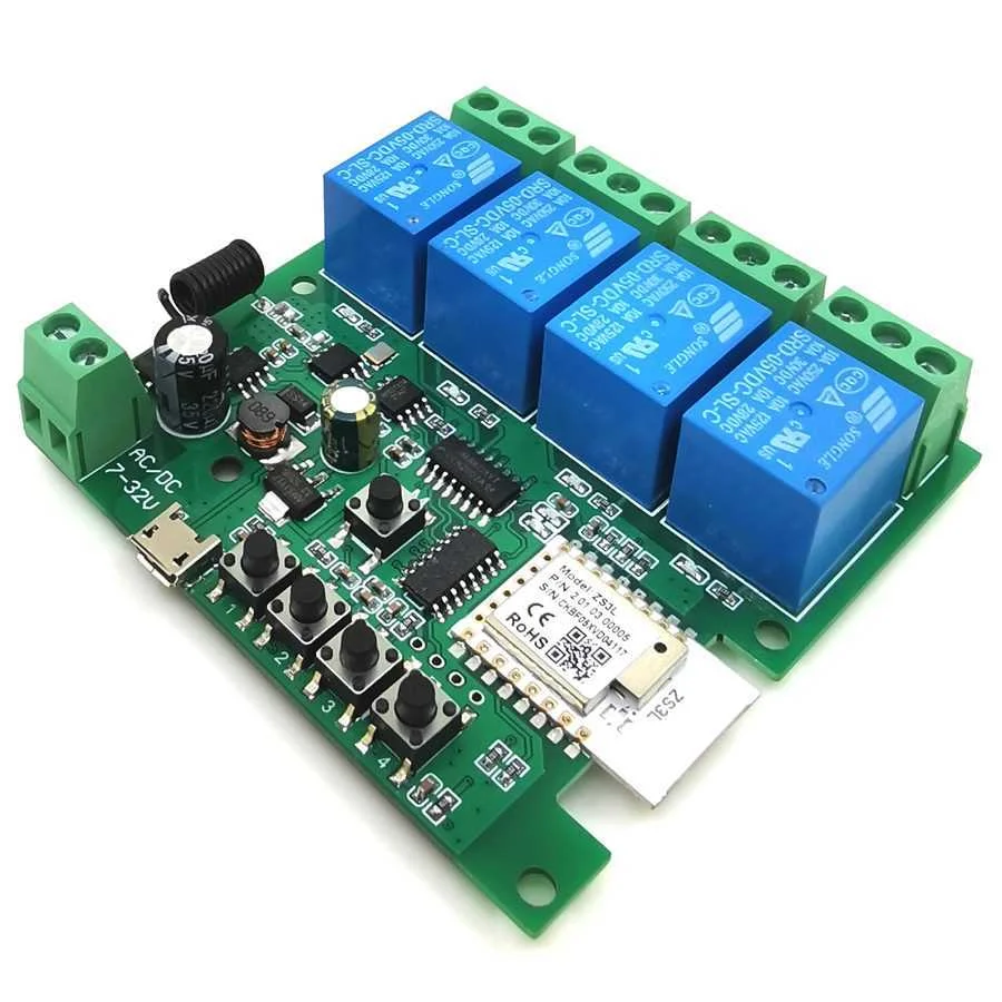 Interruptor de relé inteligente Smartwise 5v-32v .