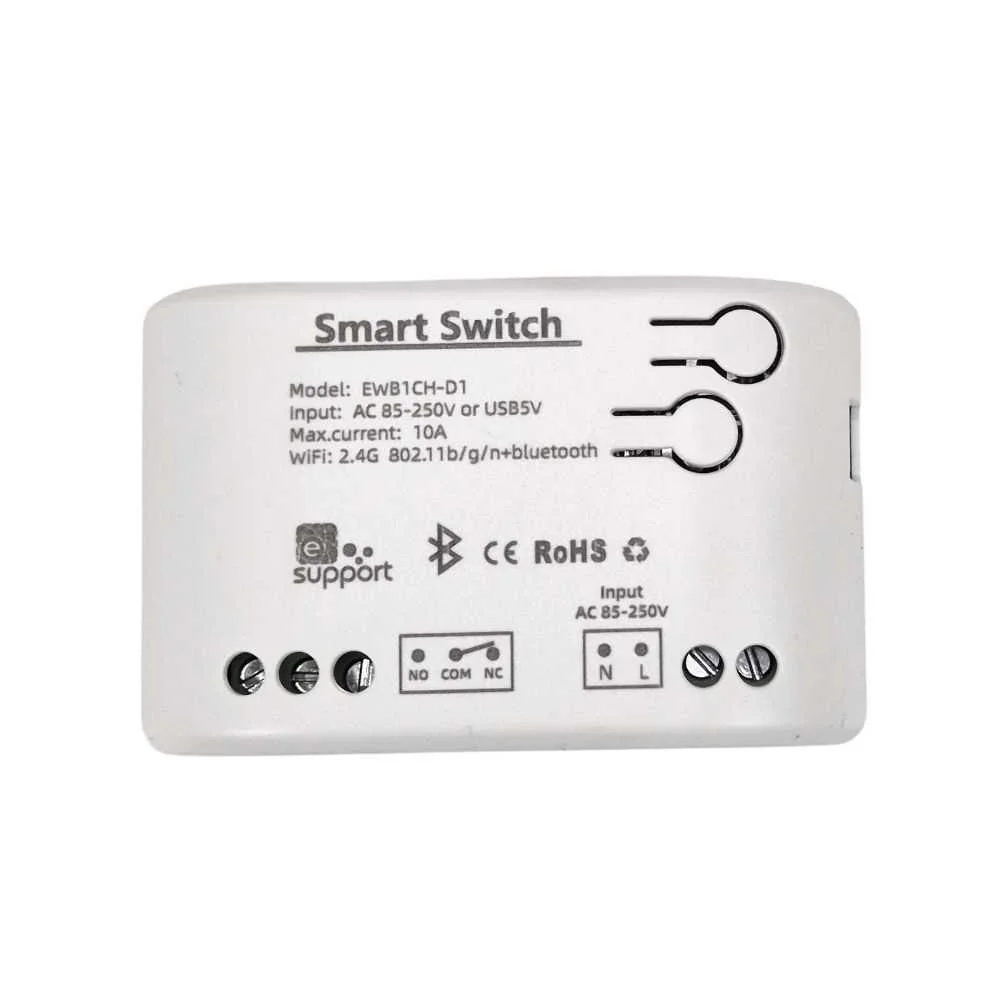 Smartwise 85v-250v Ac Wi-Fi + Ewelink-Remote 1-Ga.