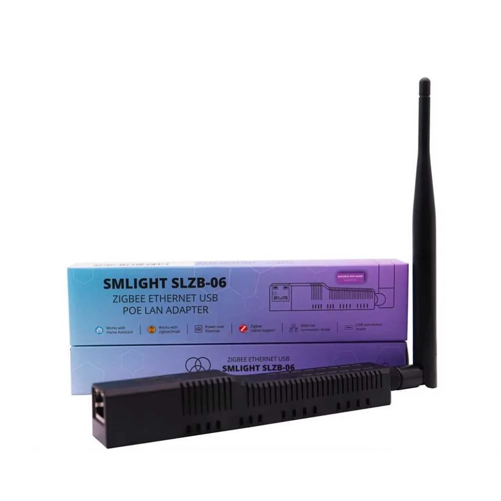 Slzb-06 Adaptador Zigbee Ethernet, Poe, Usb, Wi-F.