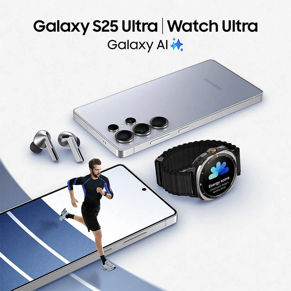 Smartphone Samsung Galaxy S25 Ultra 5g 12/1tb Cinzento Titânio