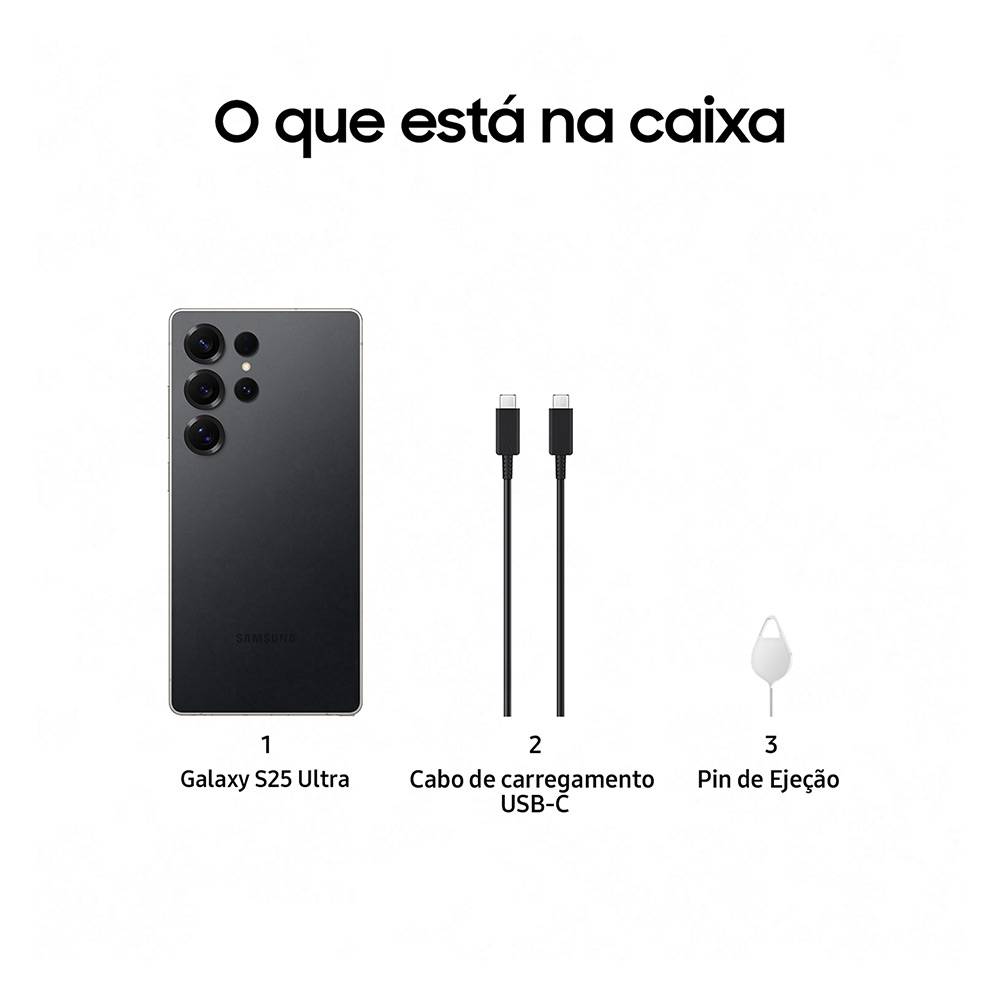 Smartphone Samsung Galaxy S25 Ultra 5G 12/512GB Pr