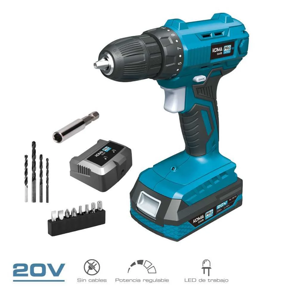 Kit de chave de fenda 20v