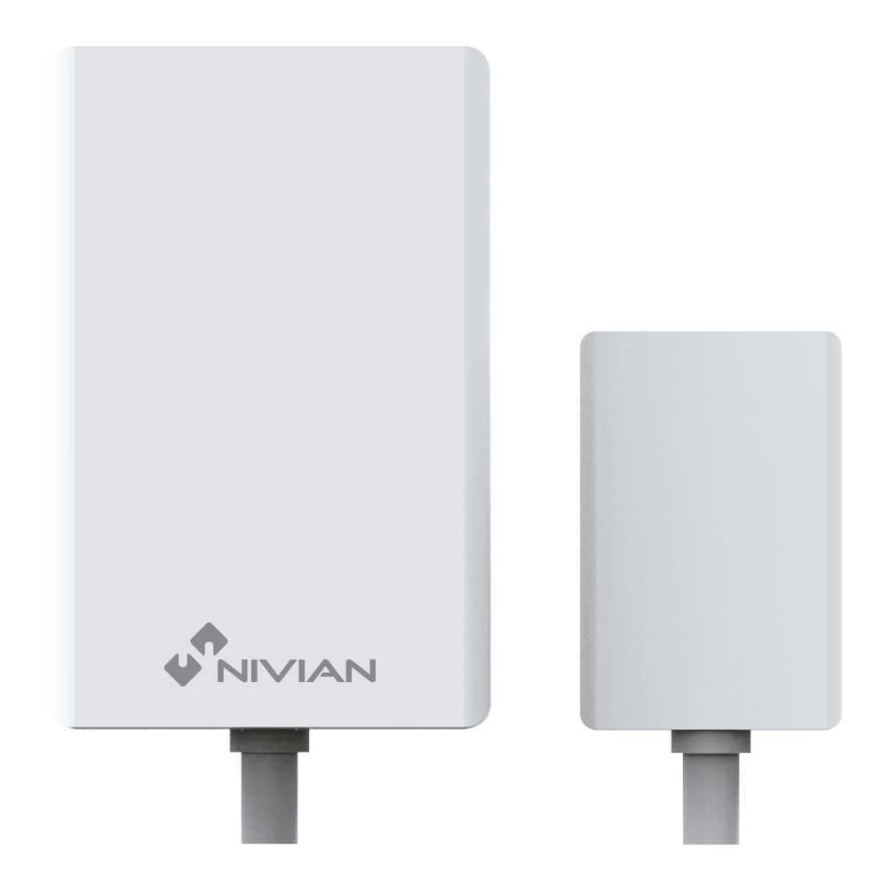 Nivian Smart - Detetor de Inundação - Sensor de Chão Ou de Parede com Cabo 1.5m. - Indicador LED - S