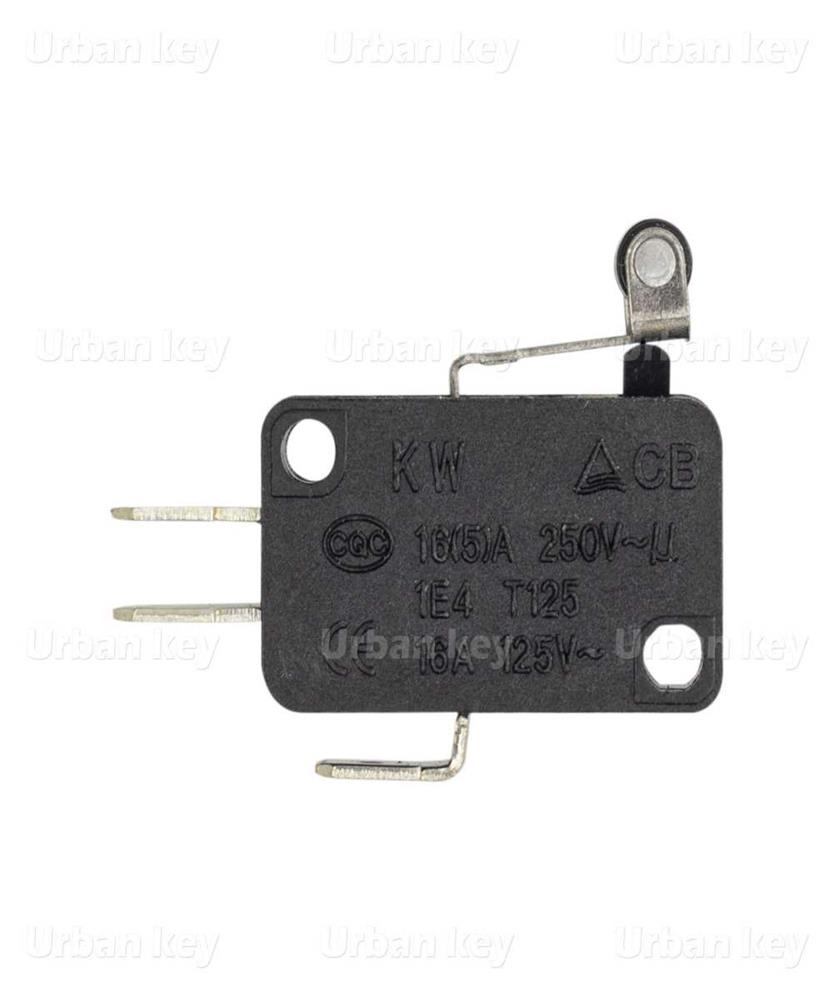 Micro Switch Com Patilha E Rodizio 12Mm