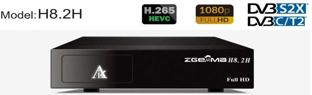 Recetor Combo Linux E2 H.265 Dvb-S2/T2/C Zgemma