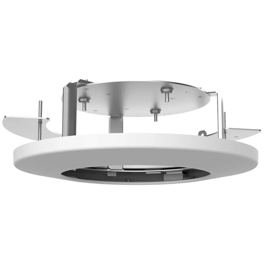 Suporte encastr&aacute;vel - Para c&acirc;maras dome - Instala&ccedil;&atilde;o em tecto - Cor branca 280 mm (di&acirc;metro da base)