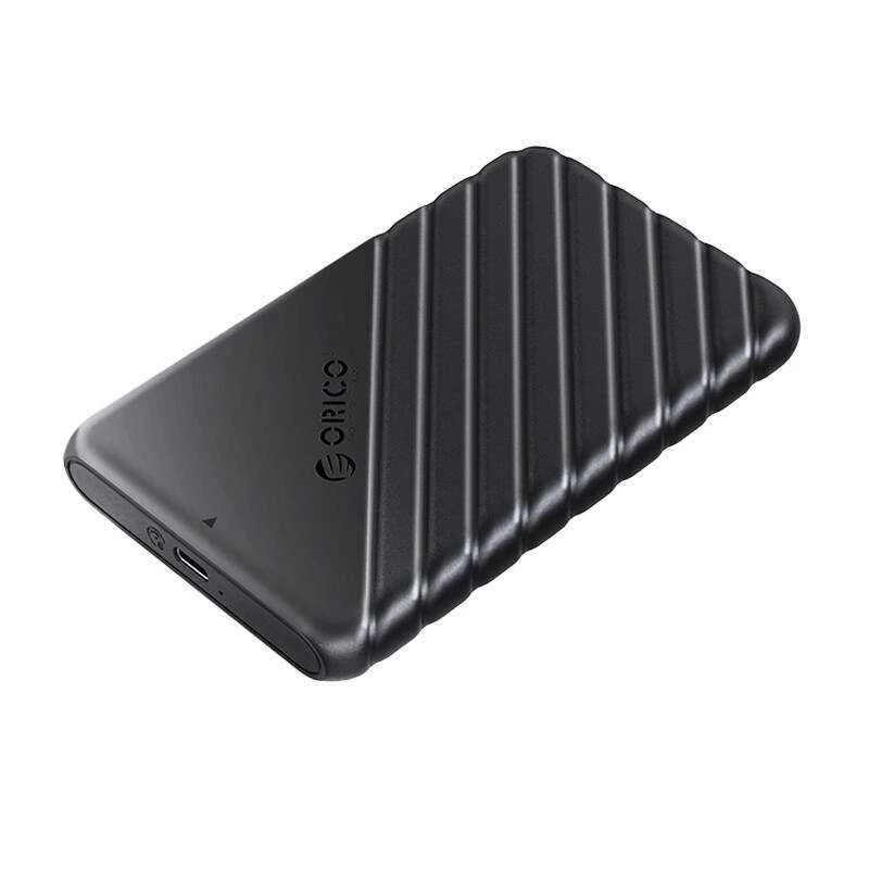 Orico HDD 25 Enclosure Usb-C 31 Gen1 6gbps Bl