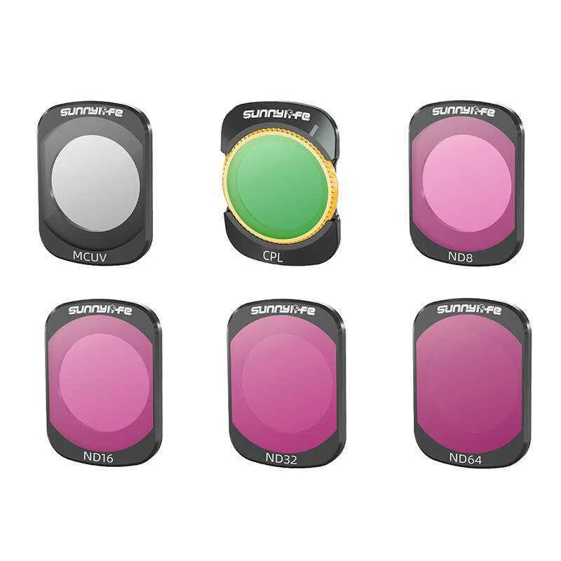 Filtro de lente Mcuv Cpl Nd8 Nd16 Nd32 Nd64 Sunn