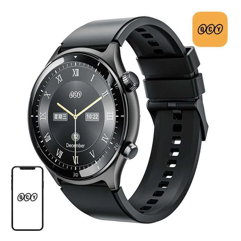 Qcy S7 Smartwatch Preto