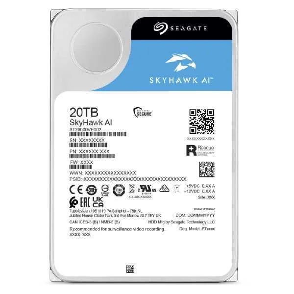 Seagate Skyhawk Ai 3.5" 24 Tb Serial Ata Iii