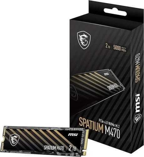 Ssd Msi Spatium M470 Pro Pcie 40 Nvme M2 M2 2tb