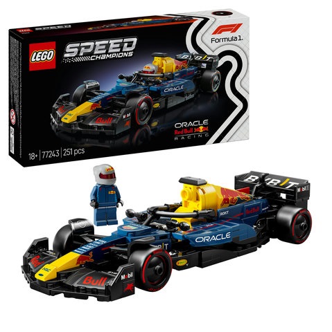Lego Speed Champions: Carro de Corrida Oracle Red