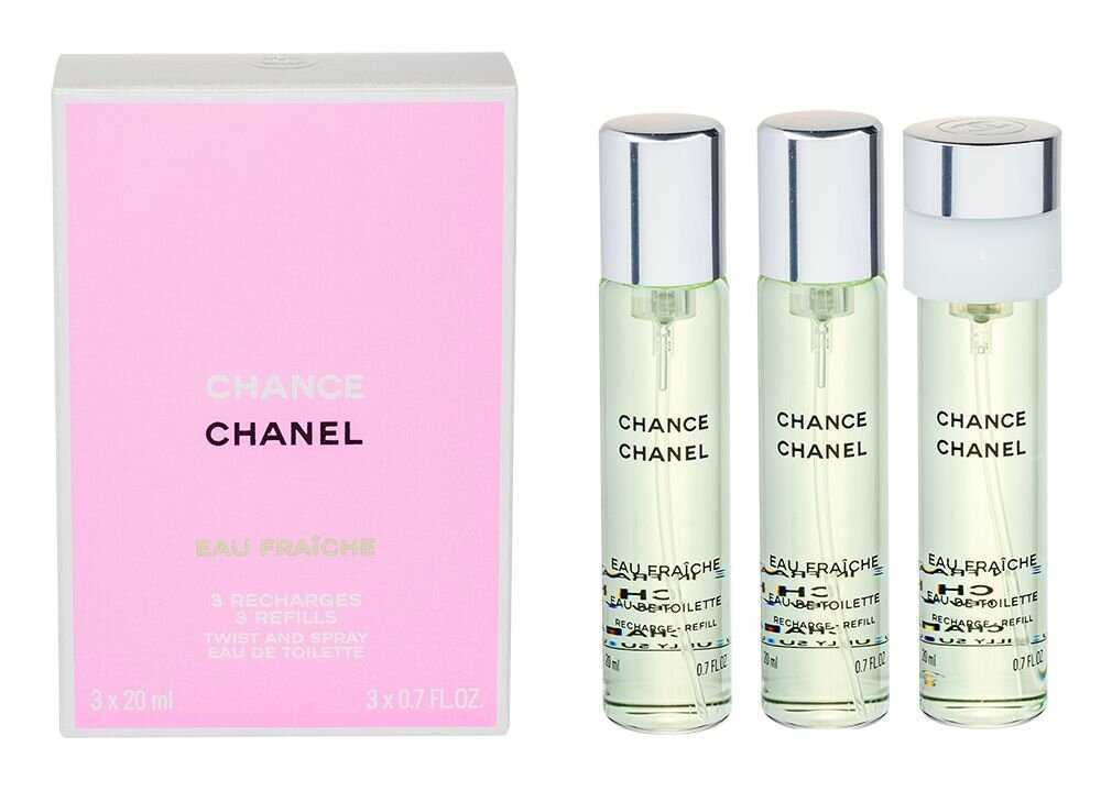 Eau de Toilette Chance Eau Fraiche  3x20ml