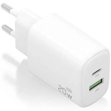 Cargador Gan de Pared Aisens A110-0909/ 1xusb Tip.