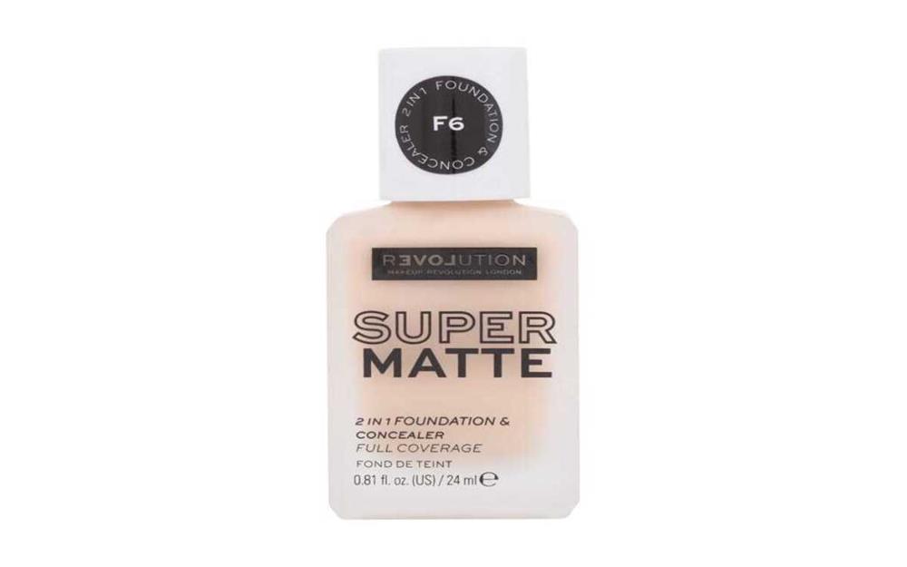 Makeup Super Matte 2 In 1 Foundation & Concealer 24ml