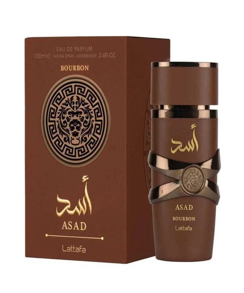 Lattafa Asad Bourbon Eau de Parfum 100ml Vaporiza.