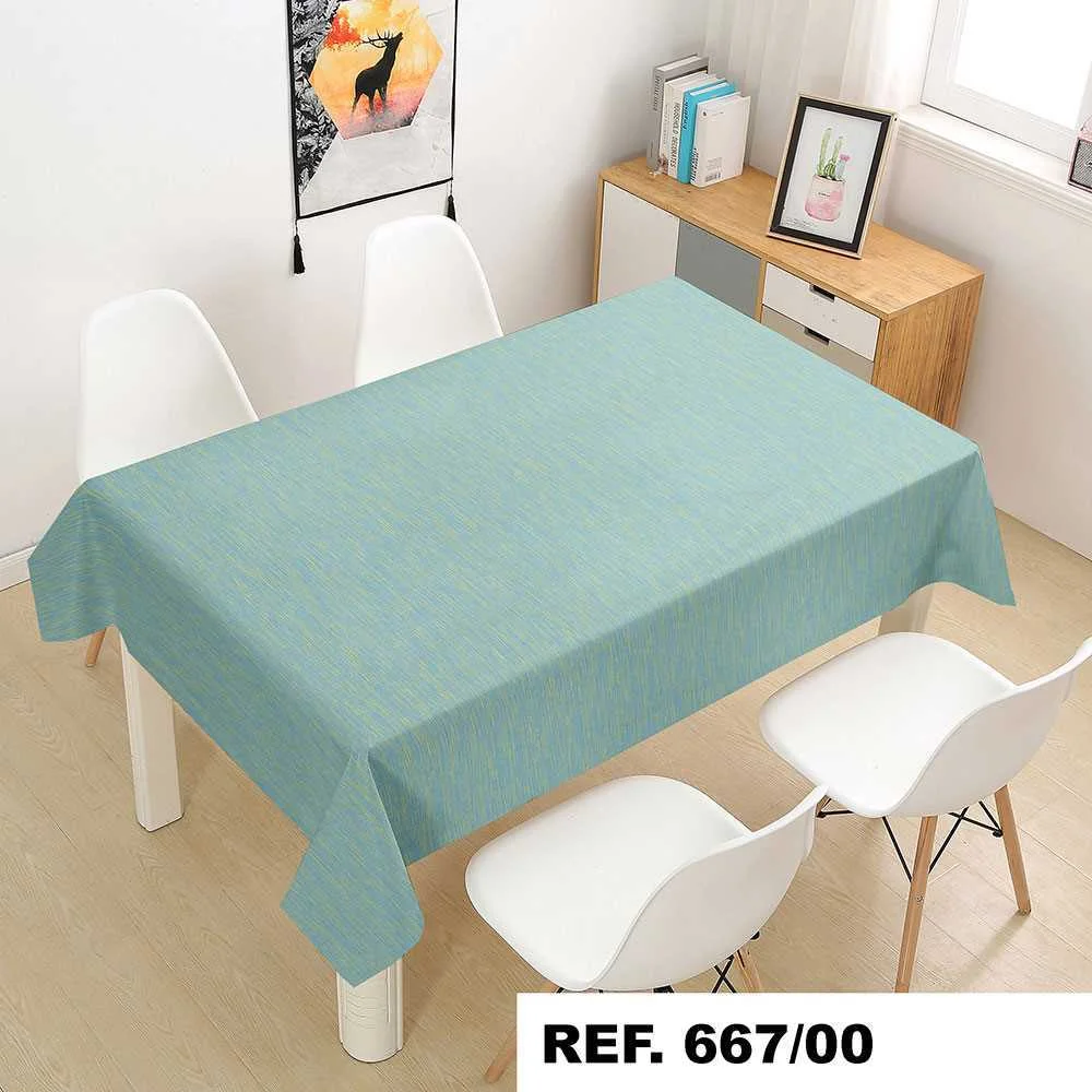 Rolo de Toalha de Mesa Marbeld Gold Azul. Tamanho 1,40 X 20 M