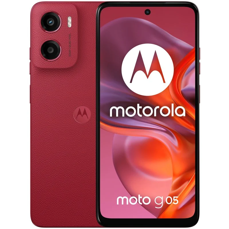 Smartphone Motorola Moto G05 4g 4gb/128gb Plum Red