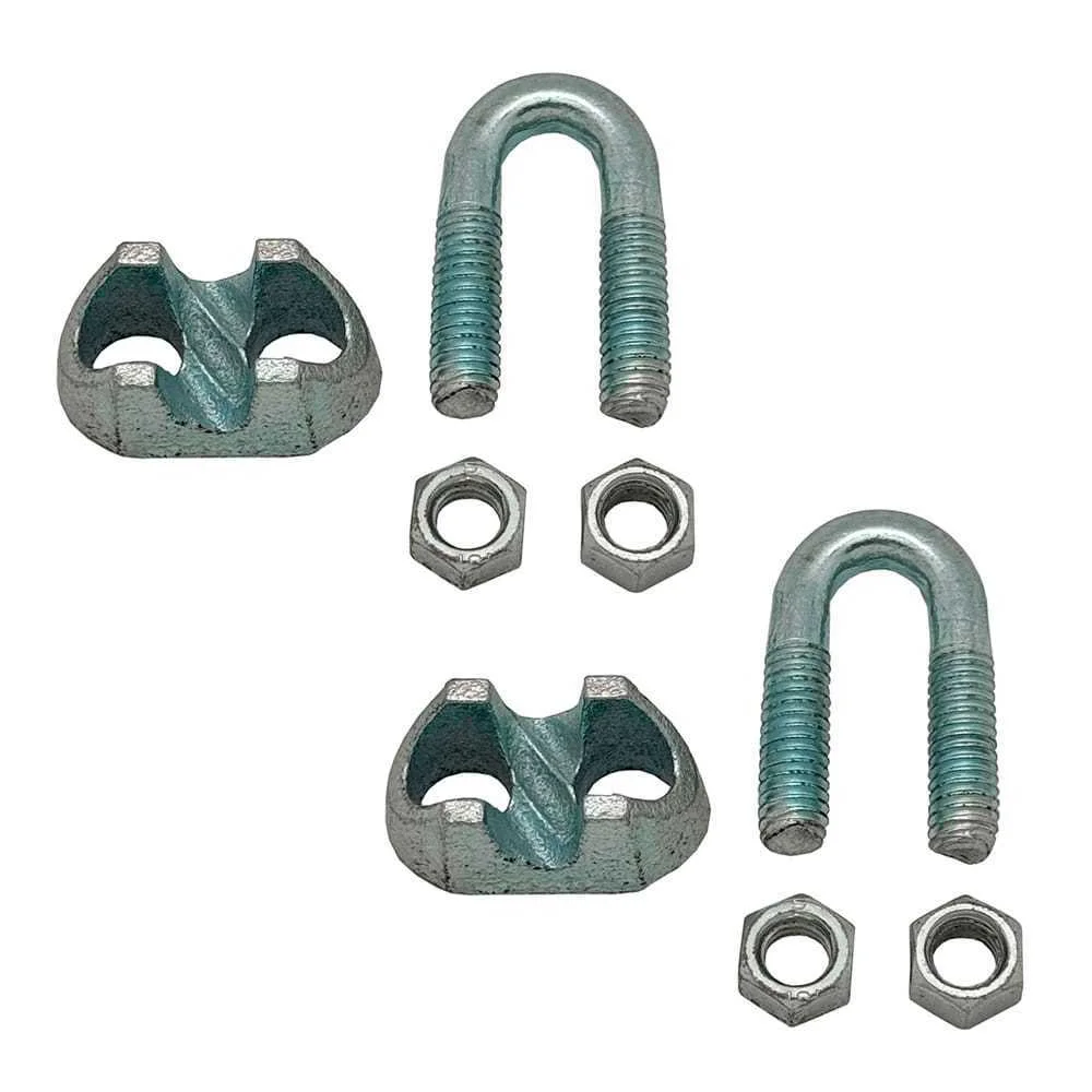 Subjectacable Din-741 Sjt01, Galvanitzat, M5 3/16". 2 Unitats
