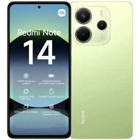 Smartphone Xiaomi Redmi Note 14 4g 8gb/256gb Green