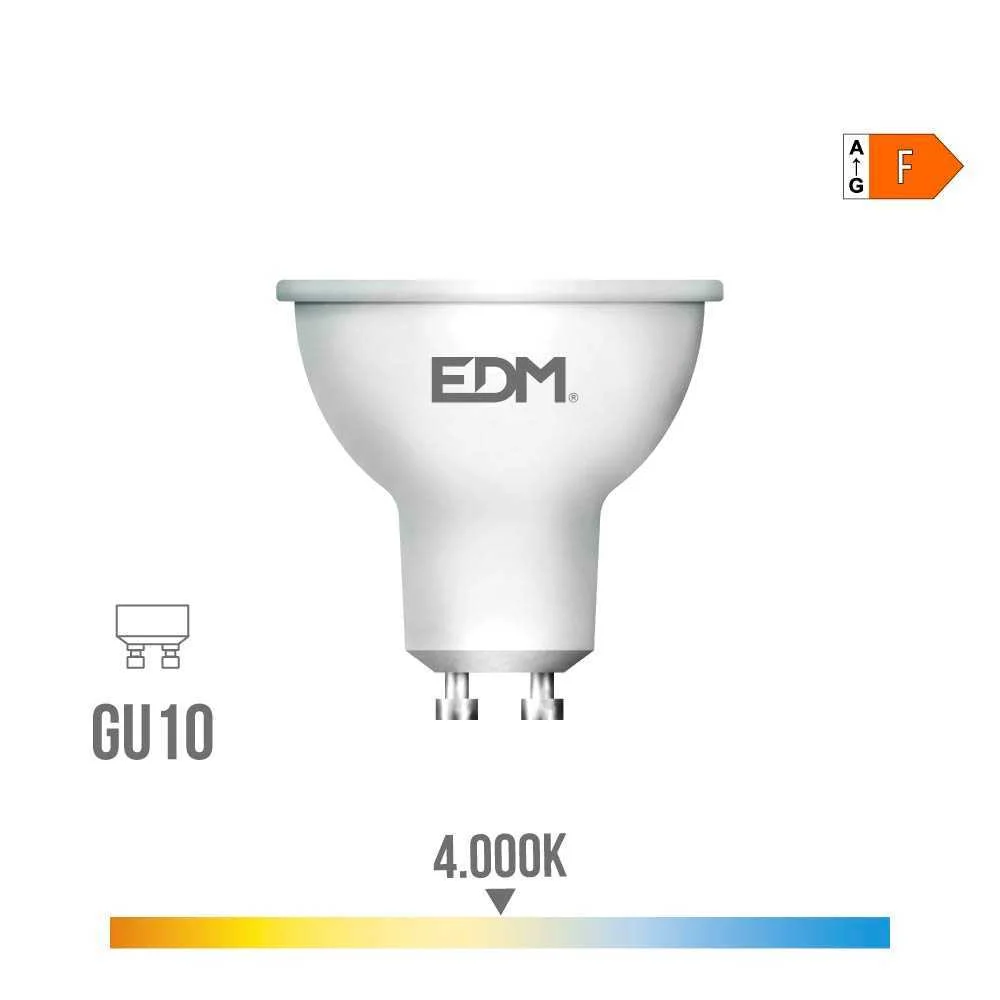 Lampada led dicroica gu10 10 w 932 lm 4000 k luz .