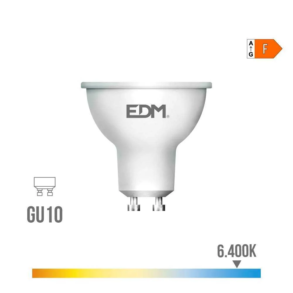 Lampada led dicroica gu10 10 w 932 lm 6400 k luz .