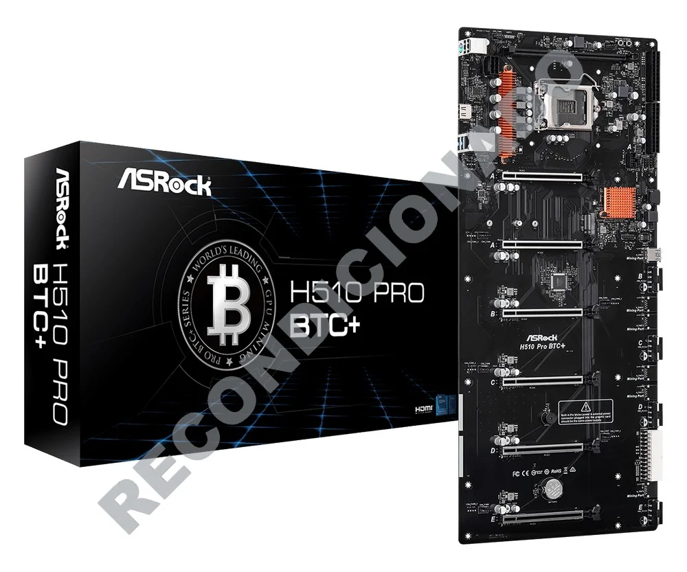 Motherboard ASRock H510 Pro BTC+ Recondicionado
